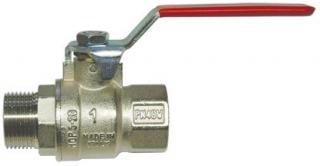 Guľový ventil 1/2" MF, plnoprietokový, páka (Guľový ventil 1/2" MF)