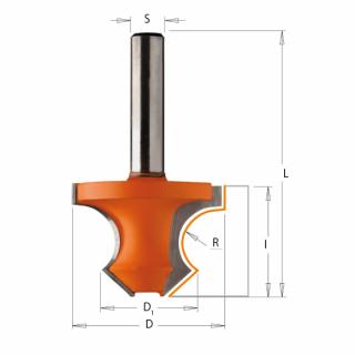 CMT C954 Fréza na príruby so 45° skosením - R8 D36x25 L60 S=8 HW