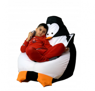 Detské kreslá a pohovky - GoGift Kids Creatures  PENGUIN 130 x 90 XXXL (Detské kreslá a pohovky)