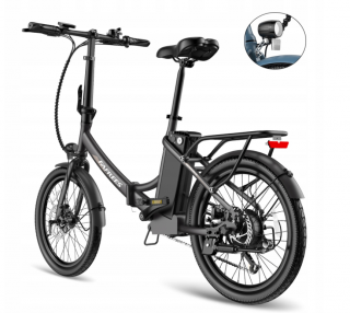 E-Bike Pánske/Dámske FAFREES F20 Light (E-Bike FAFREES F20 Ľahký E-Bike Pánske/Dámske čierne)