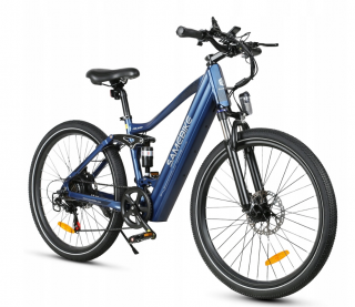 Elektrický bicykel Samebike XD26 750W 48V 14AH MTB (E-bike Samebike XD26-II-FT-BU-EU 750W 35KM/H 48V 14AH modrý)