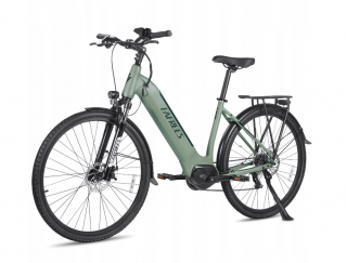 Elektrobicykel FAFREES FM9 15Ah 36V 250W 25KM/H (Elektrobicykel Fafrees FM9 BAFANG so stredovou montážou motorov zelené)