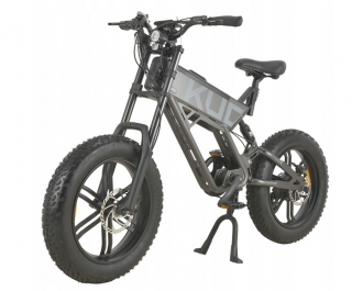 Elektrobicykel KUGOO T01 1000W 48V 13Ah eMTB (Elektrobicykel Kugoo T01 Grey Hydraulic Brakes sivý 20-palcový rám)