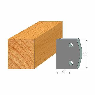 IGM Profil 000 - pár obmedzovačov 40x4mm SP