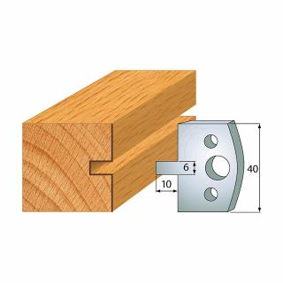 IGM Profil 016 - pár nožov 40x4mm SP