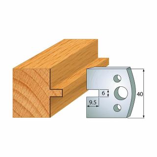 IGM Profil 017 - pár nožov 40x4mm SP