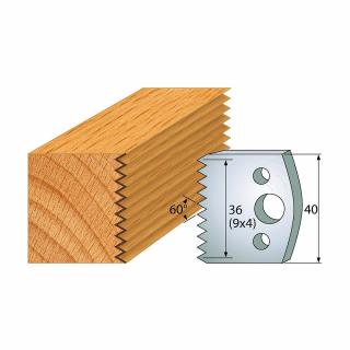 IGM Profil 117 - pár nožov 40x4mm SP