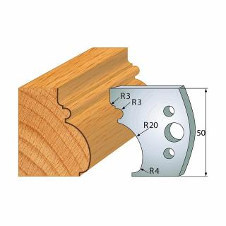 IGM Profil 501 - pár nožov 50x4mm SP