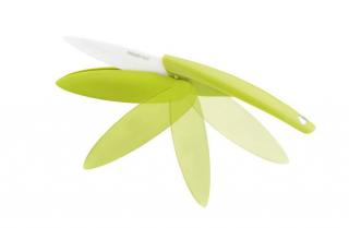 Keramický nôž skladací Mastrad zelený 7,6 cm (Keramický nôž skladací Mastrad zelený 7,6 cm)