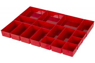 Plastové boxy do zásuviek, 17 ks - LT07 (Plastové boxy do zásuviek, 17 ks - LT07)