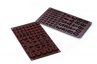Silikónová forma na čokoládu čísla (Silikónová forma na čokoládu čísla)