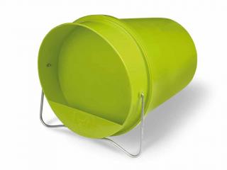 Vedierková napájačka pre sliepky plastová zelená GAUN 11015 - 6 l