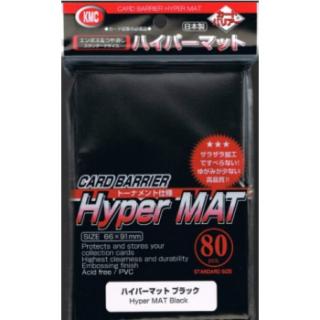 80 KMC Hyper mat Sleeves (čierne)