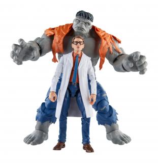 Akčné figúrky Avengers Marvel Legends - Šedý Hulk a Dr. Bruce Banner