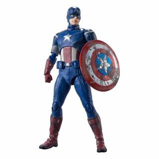 Avengers S.H. Figuarts - Akčná figúrka - Kapitán Amerika (Avengers Assemble Edition)