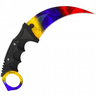 Counter-Strike NÔŽ - KARAMBIT - Marble Fade - Ice &amp; Fire