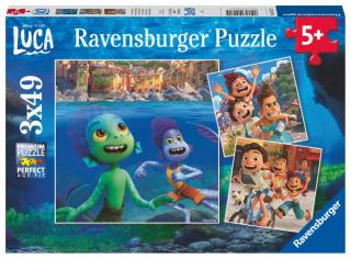 Disney Pixar - puzzle - Luca - 3 x 49 dielikov