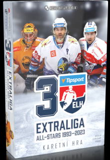 Extraliga All-Stars 1993-2023 - kartová hra - CZ