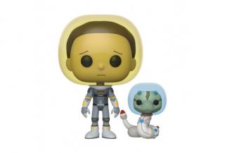 Funko figúrka Rick and Morty - Vesmírny oblek Morty s hadom