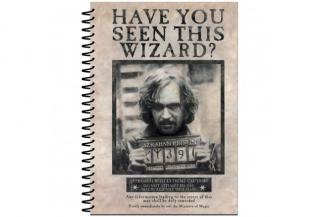 Harry Potter - Zápisník A5 - Hľadá sa Sirius Black
