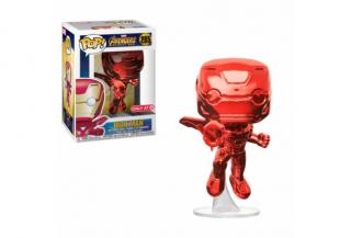 Iron man Funko figúrka - Iron Man červený chróm