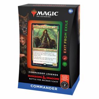 Magic: The Gathering - Commander Legends Baldur's Gate Commander Deck - Exit from Exile