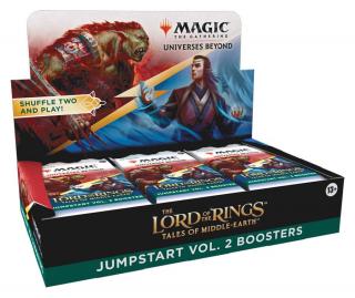 Magic: The Gathering - The Lord of the Rings: Tales of Middle-earth - Jumpstart Vol. 2 Booster Box (18 boostrov) (EN)
