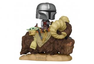 Mandalorian - deluxe funko figúrka - Mando a dieťa na Banthe