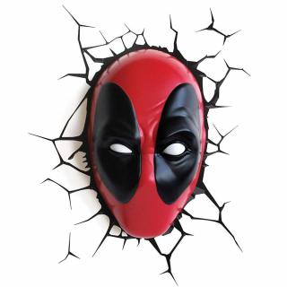 Marvel - 3D LED svetlo - Deadpool