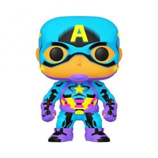 MARVEL Black Light - funko figúrka - Captain America (Target Exclusive)