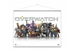 Overwatch Wallscroll - Hrdinovia