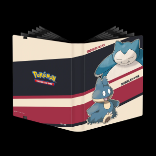 Pokémon - Album na karty A4 - Snorlax a Munchlax 9-Pocket PRO-Binder