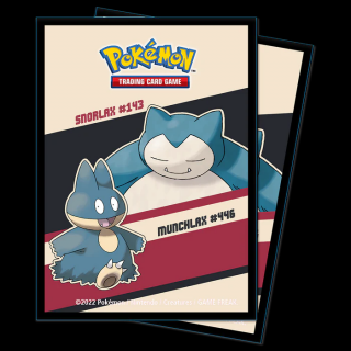 Pokémon - Obaly na karty - Snorlax a Munchlax (65 ks)