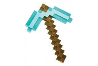 Replika Minecraft - Diamantový krompáč - 40 cm