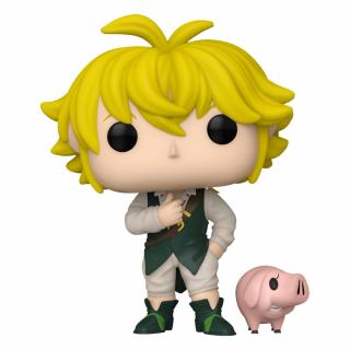 Sedem smrteľných hriechov - Funko POP! figúrka - Meliodas s jastrabom - DESTROYED COVER