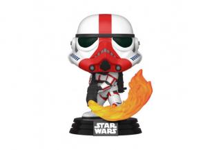 Star Wars Mandalorian Funko figúrka - Spaľovač Stormtrooper