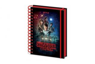 Stranger Things - A5 zošit - jeden list