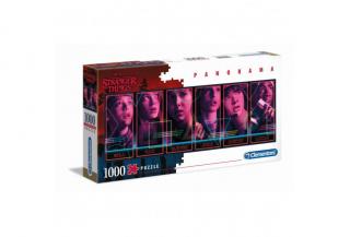 Stranger Things - panoramatické puzzle - Postavy