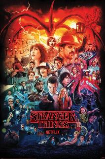 Stranger Things - Plagát - Montáž sezón