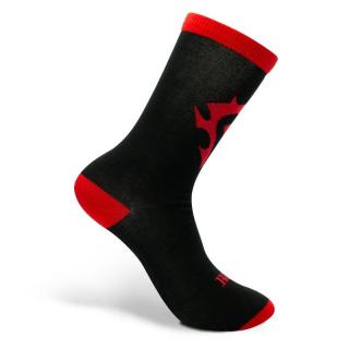 World of Warcraft - Ponožky - Horda Black &amp; Red