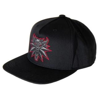 Zaklínač 3 - snapback - Black Wolf