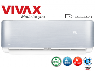 VIVAX R+-Design ACP-12CH35AERI 3,5kW SILVER (VIVAX R+-Design ACP-12CH35AERI 3,5kW SILVER)