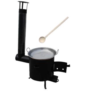 Perfect Cauldron panvica 46 cm, Home Cook kotlina CLASSIC 42 cm, vareška SMREK