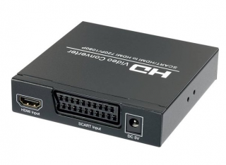 AV konvertor [SCART - HDMI, konektor Jack, digitálny cinch]  Rozbalené
