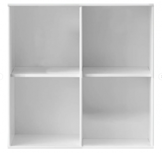 Biely modulárny policový systém 68,5x69 cm Mistral Kubus - Hammel Furniture