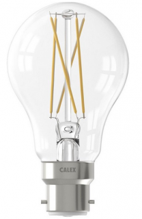 Calex Smart štandardné LED osvetlenie - B22 - 7W - 806lm - 1800-3000K  Rozbalené