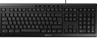 CHERRY Stream USB klávesnica nemecká, QWERTZ, Windows® čierna  Rozbalené