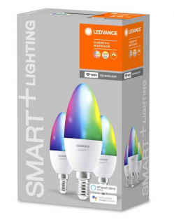 Chytrá žiarovka LEDVANCE SMART+ 3ks  Rozbalené