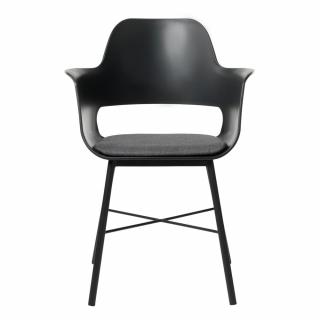 Čierna jedálenská stolička Unique Furniture Wrestler  Rozbalené