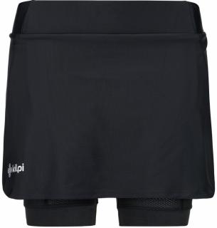 Dámska cyklistická sukňa Kilpi JOLA-W čierna Farba: Černá, Veľkosť KONFEKCIA: 36